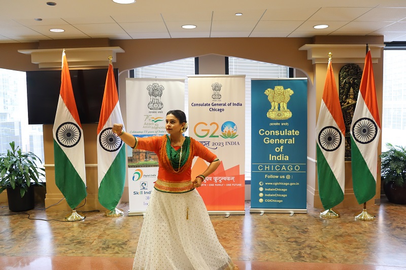 Independence Day celebration at the Consulate General of India in Chicago